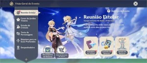 Conta com Venti, Tartaglia e Diluc AR 42 - Genshin Impact