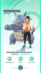 Conta Pokemon go level 35 - Pokémon