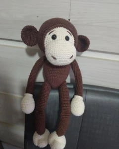 Macaco Brother Brown - Artesanato e Personalizados