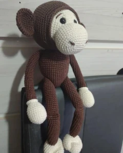 Macaco Brother Brown - Artesanato e Personalizados