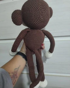Macaco Brother Brown - Artesanato e Personalizados