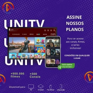 UNITV 3 Meses - 1 Mês - Gift Card