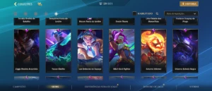 Conta LoL Wild Rift Nível 178 - League of Legends: Wild Rift LOL WR