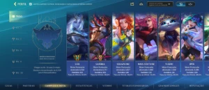 Conta LoL Wild Rift Nível 178