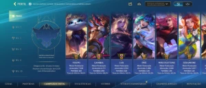 Conta LoL Wild Rift Nível 144 - League of Legends: Wild Rift LOL WR