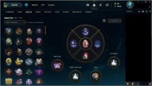 Conta LoL 4 anos, mmr Diamante 1. Nivel 412/101 Skins - League of Legends