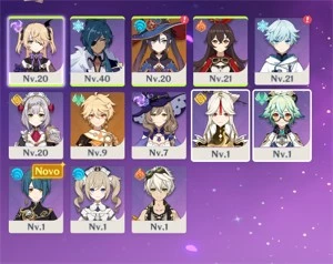 Mona C1 + Arco de amos + Banner Garantido - Genshin Impact