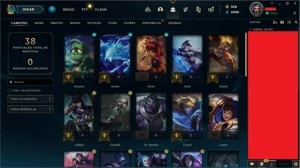 CONTA MESTRE 64% WIN RATE - League of Legends LOL