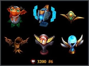 League of Legends cont - Platina + All Champs e 136 Skins++ LOL