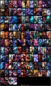League of Legends cont - Platina + All Champs e 136 Skins++ LOL