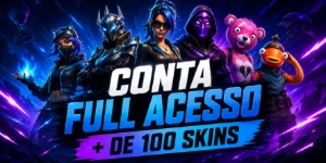 Contas Fortnite F/A Com +100 Skins