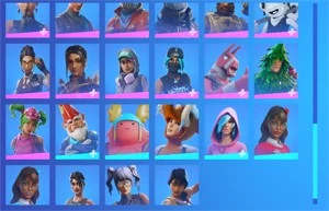 conta de fortnite desde a s1 cap 1 e MAKO
