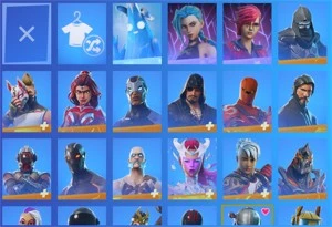 conta de fortnite desde a s1 cap 1 e MAKO