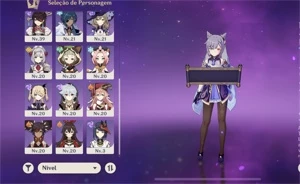 Ar40. Klee + zhongli e kequing banner garantido - Genshin Impact