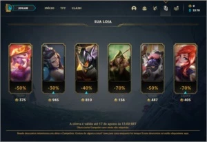 Conta Prata 4 - League of Legends LOL