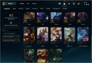 Conta Prata 4 - League of Legends LOL