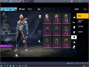 CONTA FREE FIRE