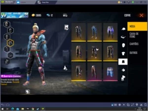 CONTA FREE FIRE