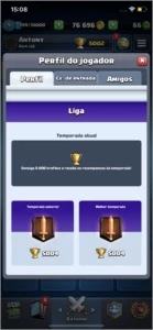 Vendo conta Clash Royale 5k trofeus