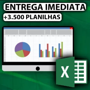SUPER PACK + de 3500 PLANILHAS de Excel 100% Editáveis - Outros