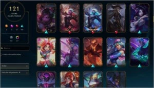 D3 | 121 Skins - League of Legends LOL