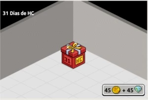 Caixa HC 7,50 - Habbo