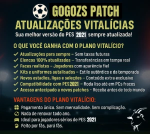 "Gogosz Patch 2025 Para Pes 2021 De Pc (Versão Completa)" - eFootball PES
