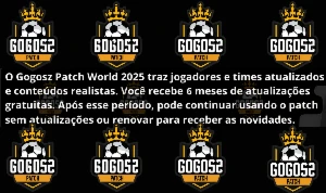 "Gogosz Patch 2025 Para Pes 2021 De Pc (Versão Completa)" - eFootball PES
