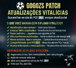 "Gogosz Patch 2025 Para Pes 2021 De Pc (Versão Completa)" - eFootball PES