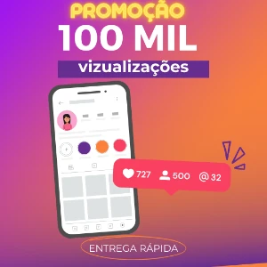 100k de visualizações tiktok - Redes Sociais