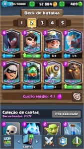 Conta lv 11 com cartas quase maximizadas - Clash Royale
