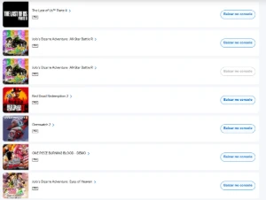 Conta psn: Elden Ring, Jump Force, Hogwarts Legacy +20 - Jogos (Mídia Digital)
