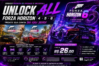 UNLOCK ALL Forza Horizon 6/5/4