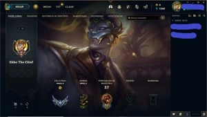Conta Brand Prestígio e Zumbi - League of Legends LOL