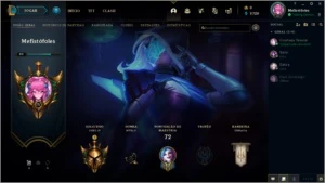 Conta Gold 4 LV 61 - League of Legends LOL