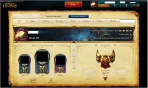 CONTA GOLD 4, 136 champions + Conta com Ezreal Pulsefire(30) - League of Legends LOL