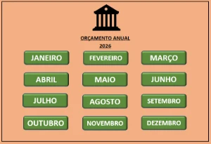 Planilha de Orçamento Mensal —Controle sua Vida Financeira - Serviços Digitais