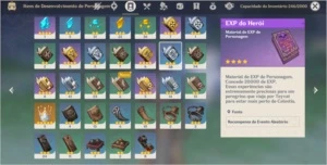 CONTA GESNHIN: HUTAO, GANYU, EULA, DILUC C1,OUTROS 5* E AMOS - Genshin Impact