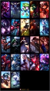 CONTA PLATINA 3 / 110 CHAMPS / 23 SKINS = 18.5K DE RP - League of Legends LOL