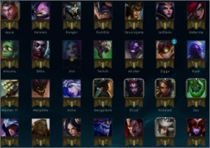 CONTA PLATINA 3 / 110 CHAMPS / 23 SKINS = 18.5K DE RP - League of Legends LOL