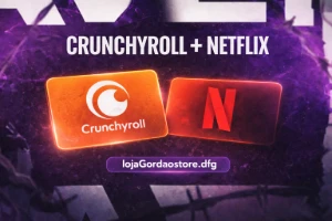 🔥📺 Combo 30 Dias – Crunchyroll + Netflix 📺🔥 - Premium