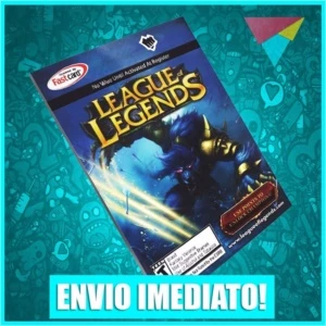 League Of Legends Lol - Cartão 1.255 Riot Points