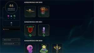 Conta League of Legends Criada em 2013 LOL