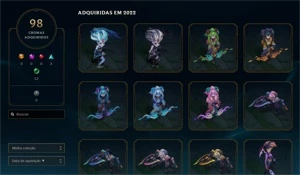 Conta League of Legends Criada em 2013 LOL