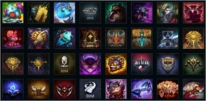Conta league of legends gold 4 LOL