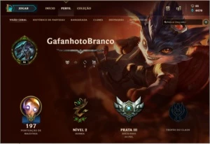 Conta smurf - League of Legends LOL