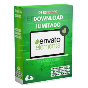 Envato Elements - Mensal (acesso direto no site) - Assinaturas e Premium