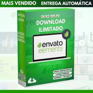 Envato Elements - Mensal (acesso direto no site) - Assinaturas e Premium