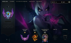Conta Mestre League of Legends Upada a Mão MMR BOM