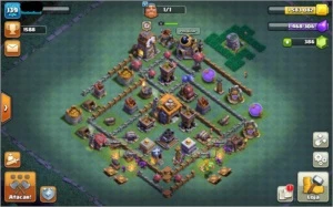Vila Clash Of Clans CV11